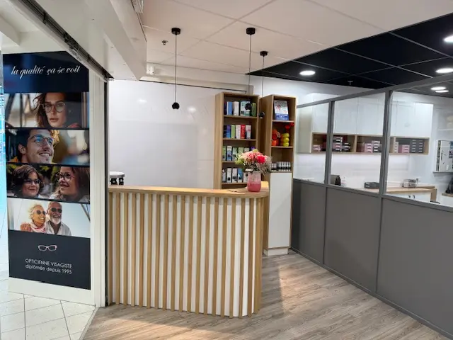 Accueil du magasin d’optique